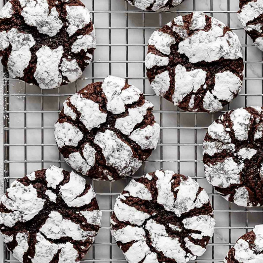 Chocolate Crinkles (Half Dozen)