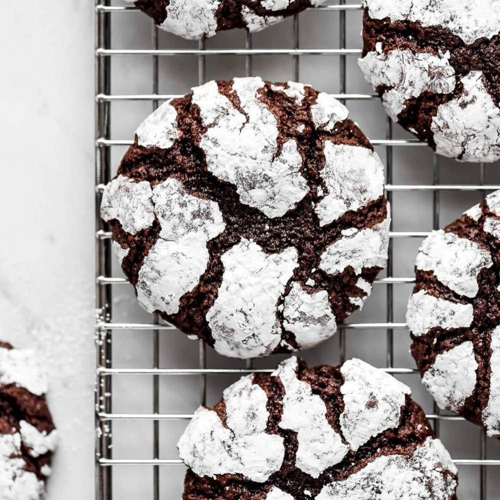 Chocolate Crinkles (Half Dozen)